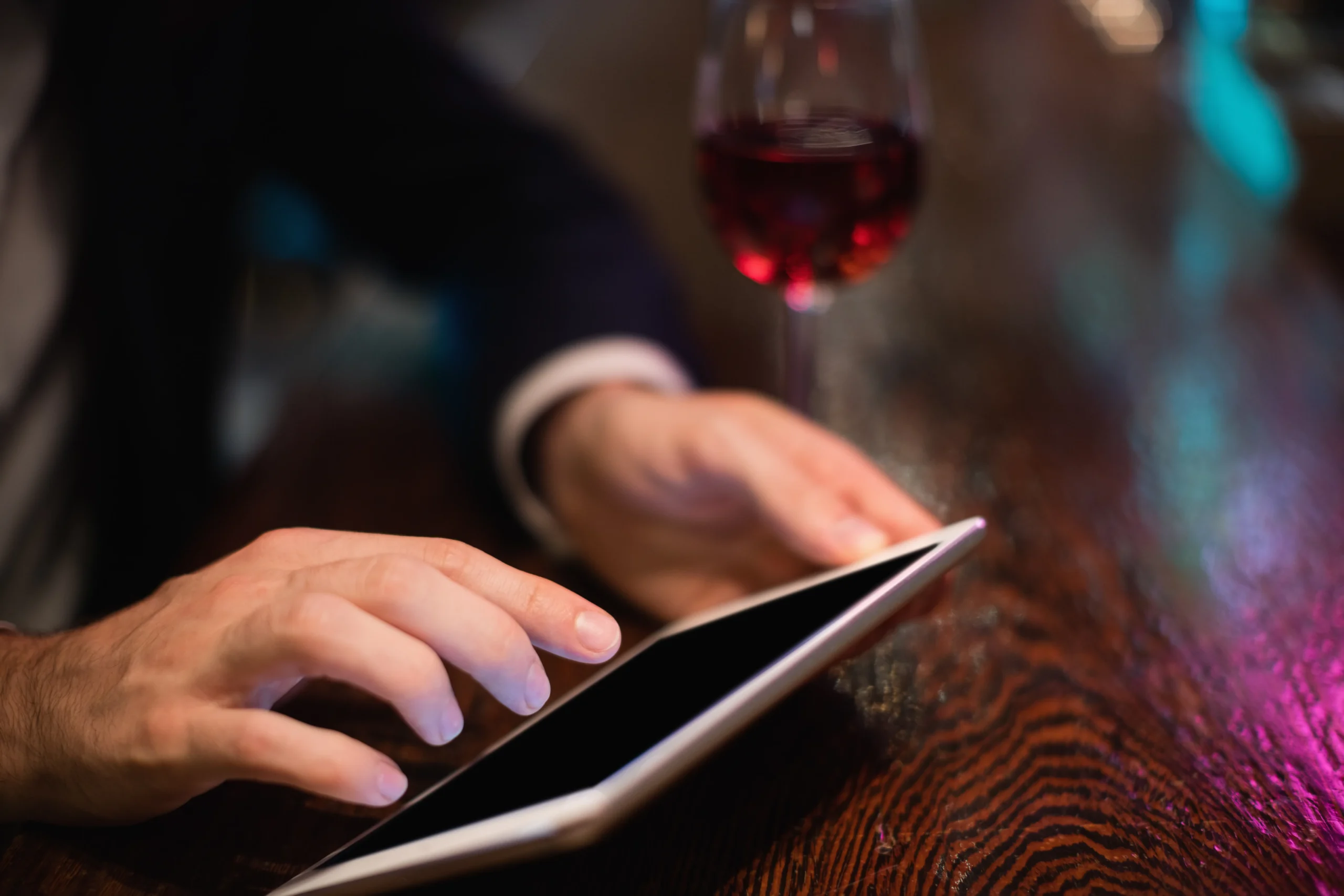 The digital transformation within the wine industry.